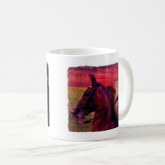 Saddlebred Kaffeetasse (VorderseiteRechts)