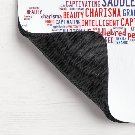 Saddlebred Mouse Pad Mousepad (Ecke)