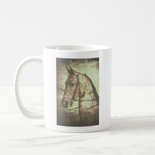 Saddlebred Pferd Kaffeetasse (Links)