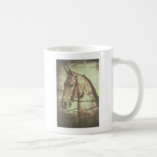 Saddlebred Pferd Kaffeetasse (Rechts)
