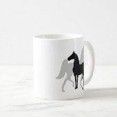 Saddlebred Pferde Kaffeetasse (VorderseiteRechts)