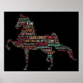 Saddlebred Poster (Vorne)