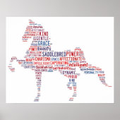 Saddlebred Poster (Vorne)
