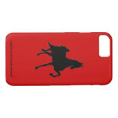 Saddlebred Silhouette Case-Mate iPhone Hülle (Rückseite (Horizontal))
