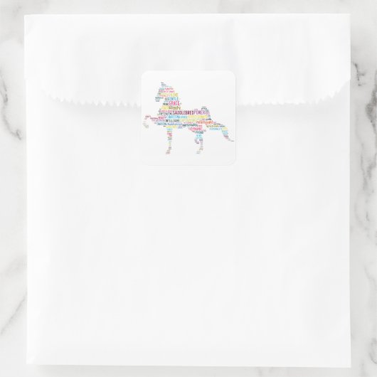 Saddlebred Sticker (Tasche)
