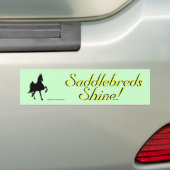 Saddlebreds Autoaufkleber (Auf Auto)
