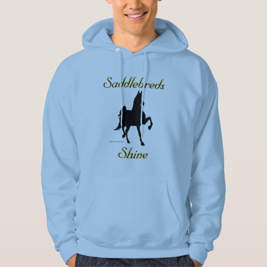 Saddlebreds Shine Hoodie (Vorderseite)
