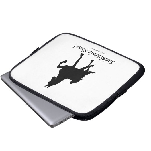 Saddlebreds Shine! Laptopschutzhülle (Vorne Knopf)