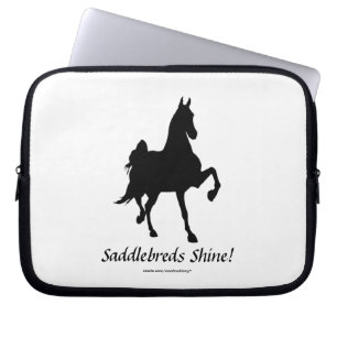 Saddlebreds Shine! Laptopschutzhülle