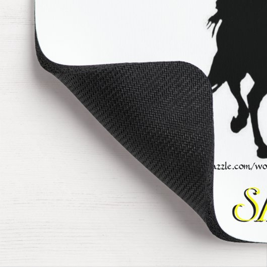 Saddlebreds Shine! Mousepad (Ecke)