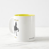 Saddlebreds Shine Tasse (Vorderseite Links)