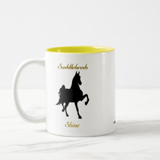 Saddlebreds Shine Tasse (Links)