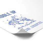 Saddup for Jesus - Rodeo Style Poster (Ecke)