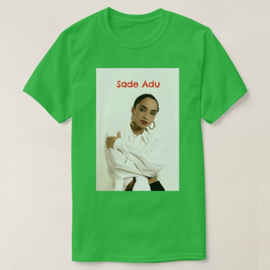 Sade Adu T-Shirt (Design vorne)
