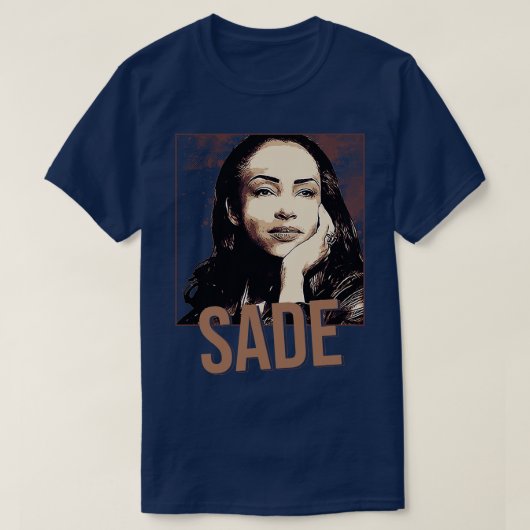 Sade Adu T-Shirt (Design vorne)