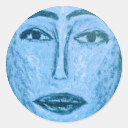 SADE RUNDER AUFKLEBER (Vorderseite)