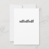 sadfsdfsdfsd dankeskarte (Vorderseite)