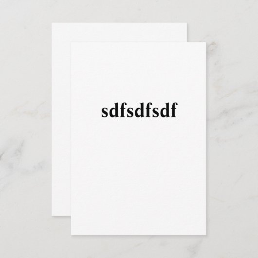 sadfsdfsdfsd dankeskarte (Vorne/Hinten)