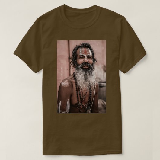Sadhu in Varanasi T-Shirt (Design vorne)