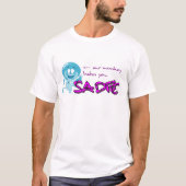 Sadie Affe-Logo-Shirt T-Shirt (Vorderseite)