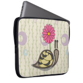 Sadie, die Schnecke Laptopschutzhülle (Vorne Rechts)