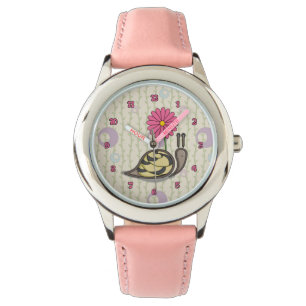 Sadie die Schnecken-Uhr Armbanduhr