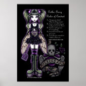 Sadie Gothic Fee Rules of Conduct Poster (Vorne)