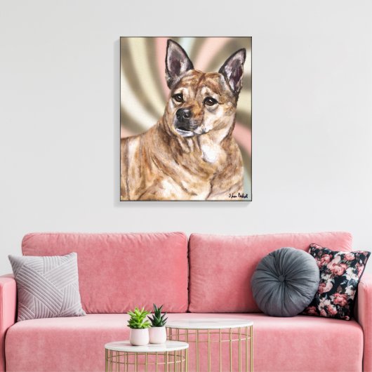 Sadie Leinwanddruck (Insitu (Wohnzimmer))