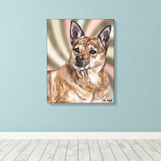 Sadie Leinwanddruck (Insitu (Holzboden))