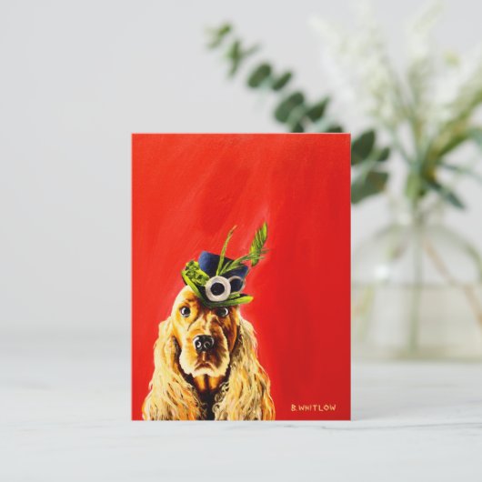 Sadie Postcard Postkarte (Stehend Vorderseite)