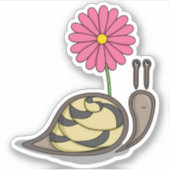 Sadie-Schneckenkleber Aufkleber (Vorderseite)