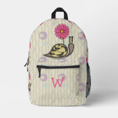 Sadie the bedruckter rucksack (Vorderseite)