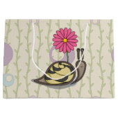 Sadie the Snail Gift Bag Große Geschenktüte (Vorderseite)