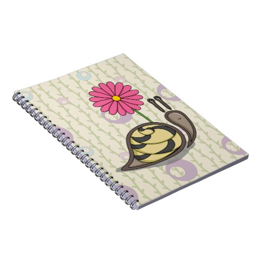 Sadie the Snail Notebook Notizblock (Rechte Seite)