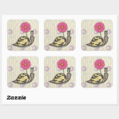 Sadie the Snail Sticker (Blatt)