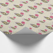 Sadie the Snail Wrapping Paper Geschenkpapier (Ecke)