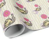 Sadie the Snail Wrapping Paper Geschenkpapier (Rolleneckpunkt)