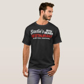 Sadie's Big Beaver Restaurant - Biberfälle, PA T-Shirt (Vorne ganz)