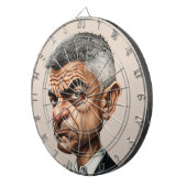 Sadiq Khan Dartboard Dartscheibe (Vorderseite rechts)