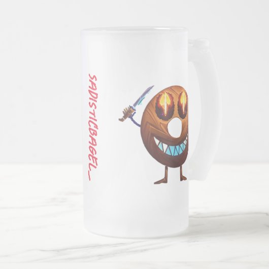 Sadistic Bagel Tasse (VorderseiteRechts)