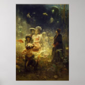 Sadko im Unterwasserreich Ilya Repin Mermaid Poster (Vorne)