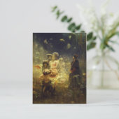 Sadko im Unterwasserreich Ilya Repin Mermaid Postkarte (Stehend Vorderseite)