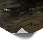 Sadko im Unterwasserreich von Ilya Repin Poster (Ecke)