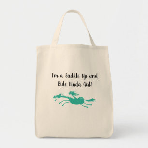 Sadle up and Ride!! Tragetasche