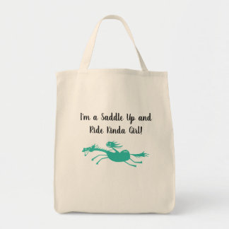 Sadle up and Ride!! Tragetasche