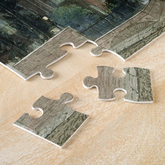 Sadlers Brunnen, 1826 (farbiger Stich) Puzzle (Seite)