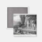 Sadler's Wells Theater, graviert von J. Garner Magnet (Vorderseite/Rückseite)