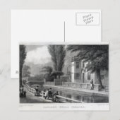 Sadler's Wells Theater, graviert von J. Garner Postkarte (Vorne/Hinten)