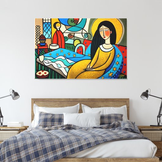 Sadness devours the soul leinwanddruck (Insitu (Schlafzimmer))