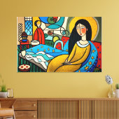 Sadness devours the soul leinwanddruck (Insitu (Wohnzimmer))